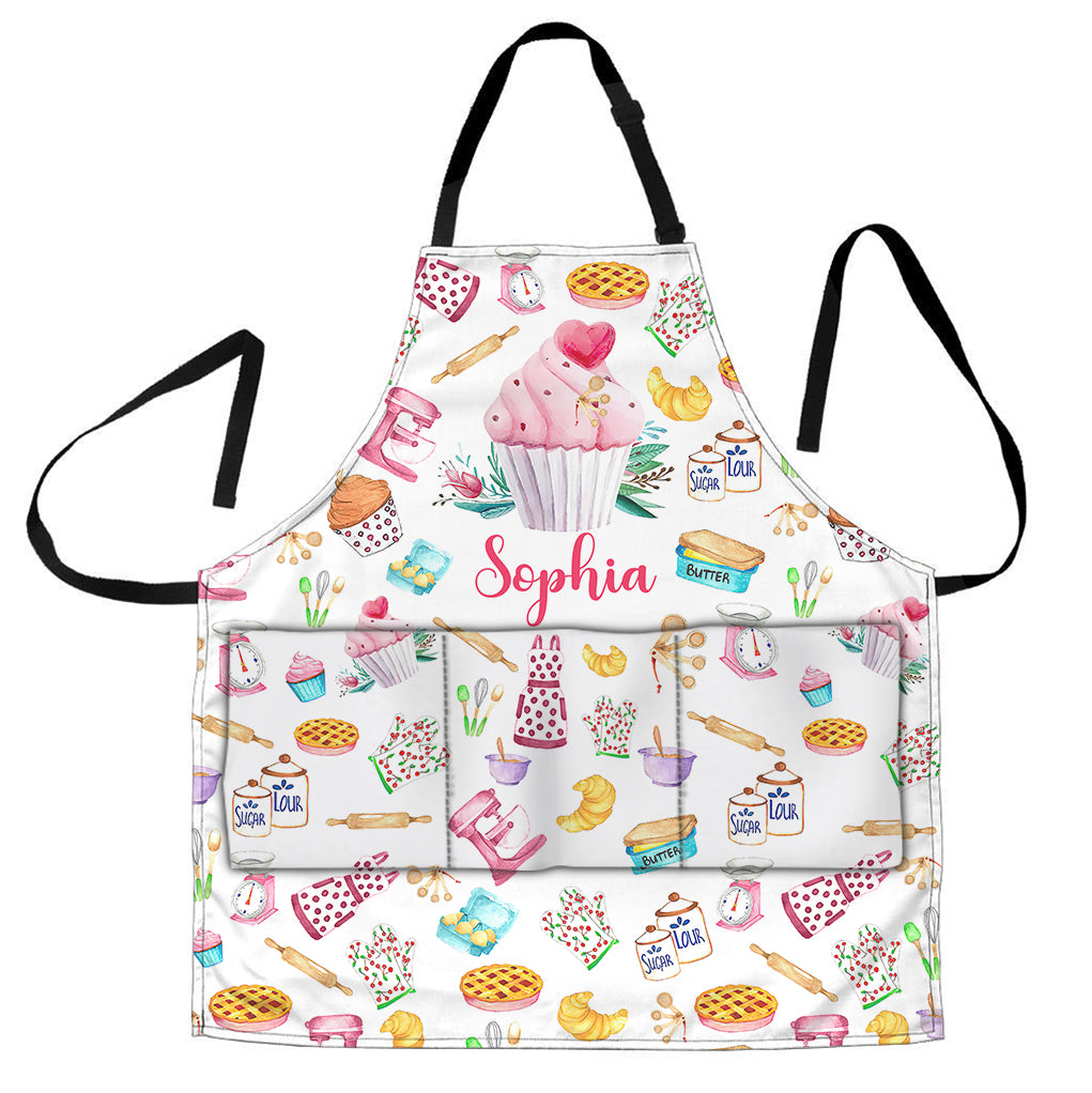 Just A Girl Who Loves Baking - Personalized Baking Apron