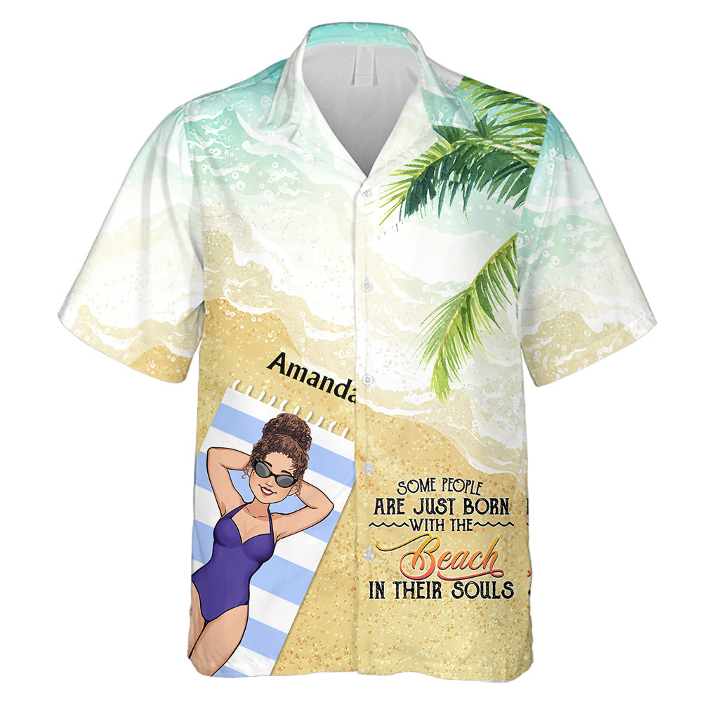 The Beach Is Calling And I Must Go - Sea Lover gift for friend, sister, girlfriend, wife, mom, brother, dad, husband, boyfriend - Personalized Hawaiian Shirt