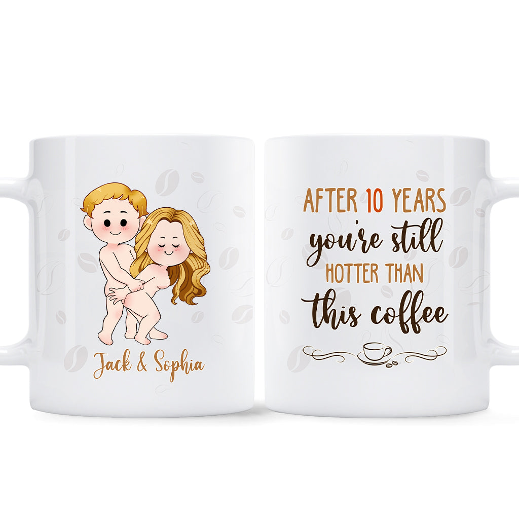 After 10 Years - Personalized Couple Mug