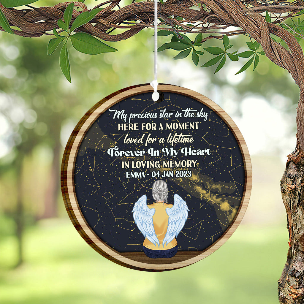 When I Look At The Stars - Personalized Memorial Wind Chime