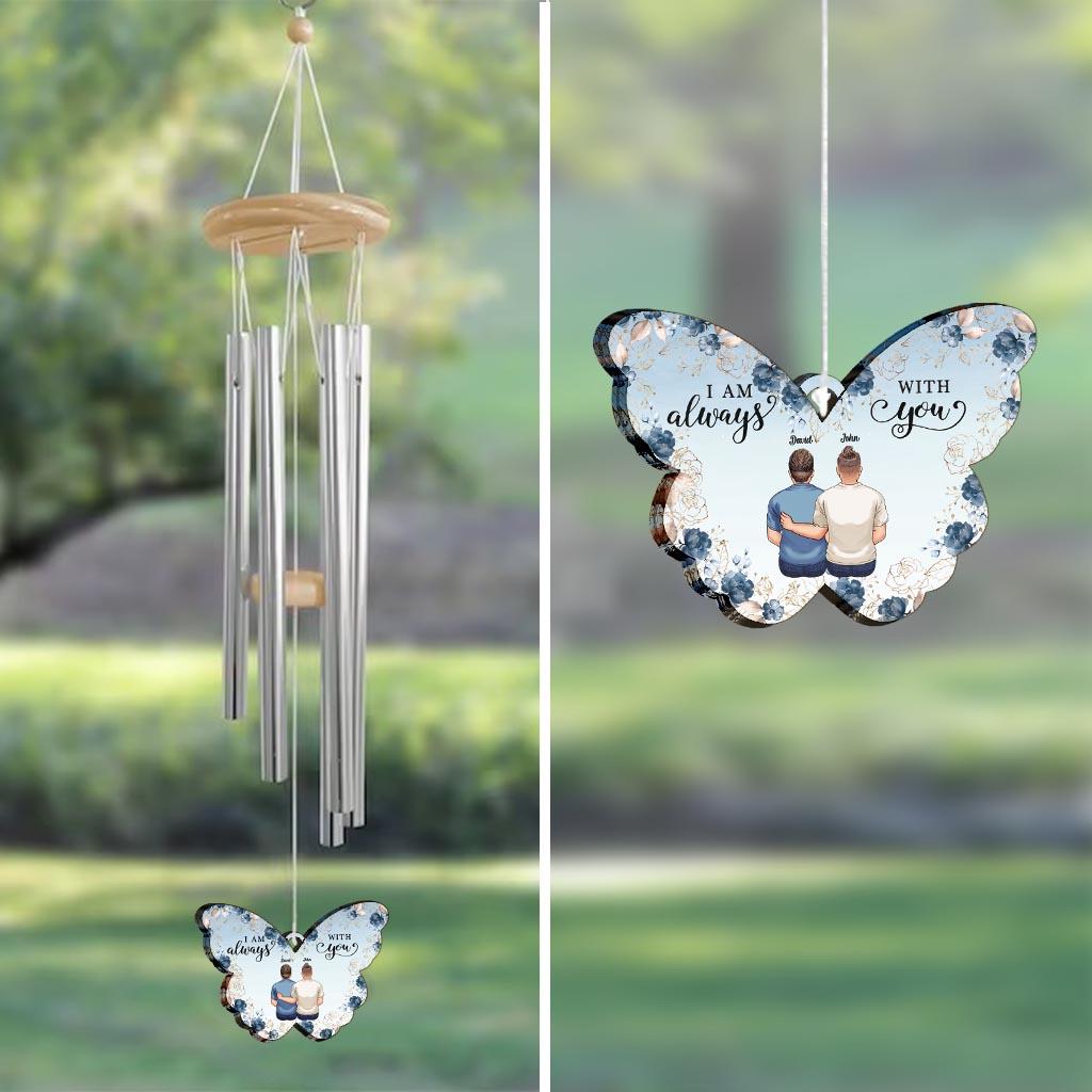 I'm Always With You - Personalized Memorial Wind Chime