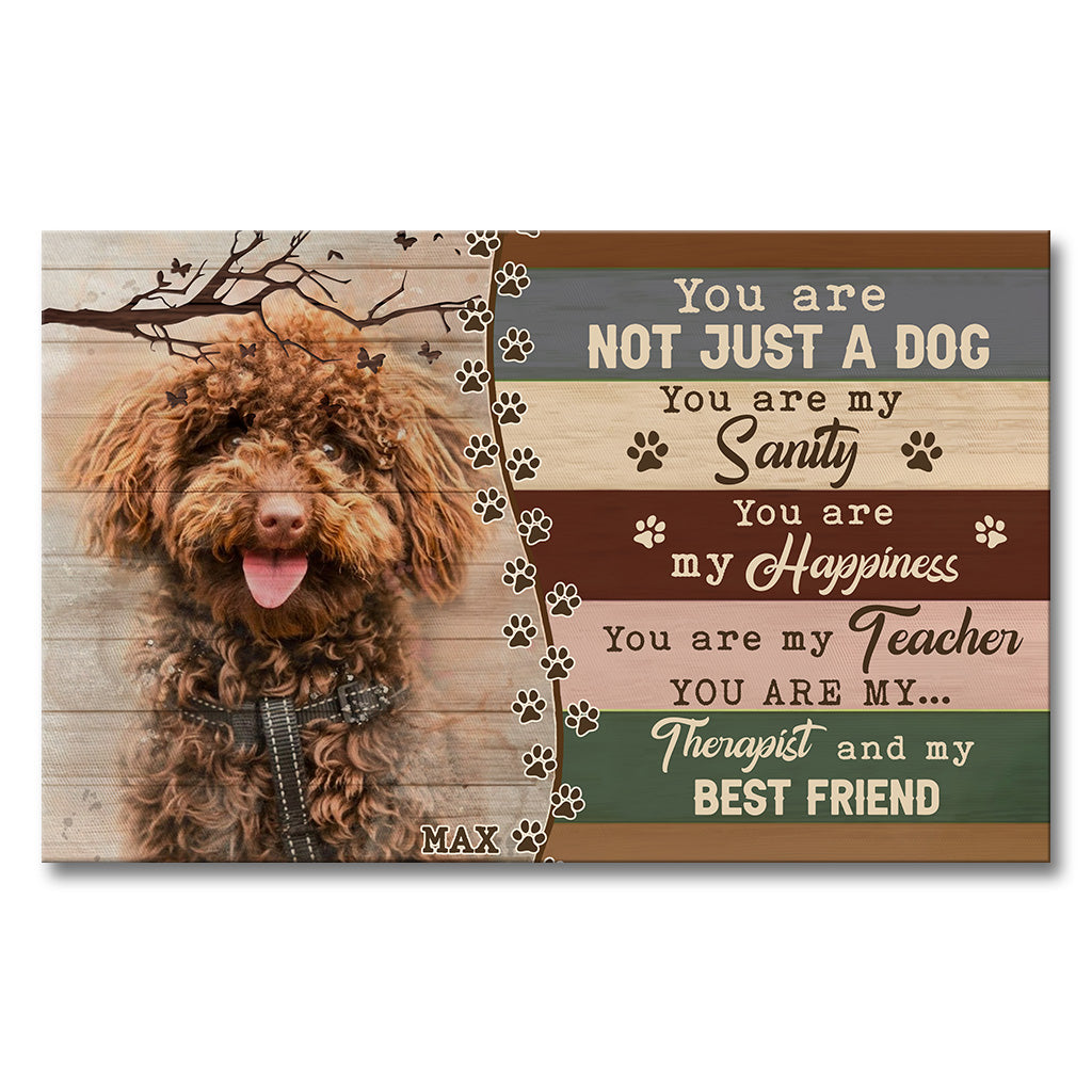 Meilleurs amis - Toile et affiche personnalisées pour chiens