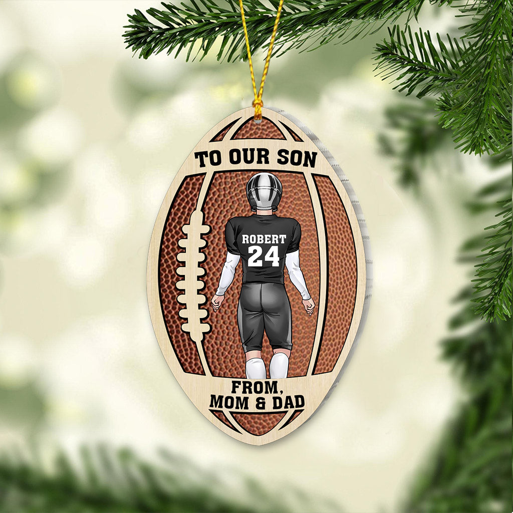 To Our Son - gift for son, him - Personalized Ornament