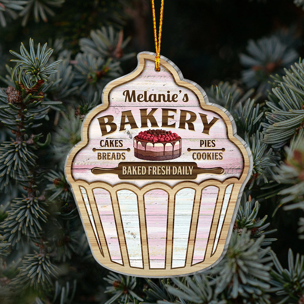 Just A Girl Who Loves Baking - Personalized Baking Ornament
