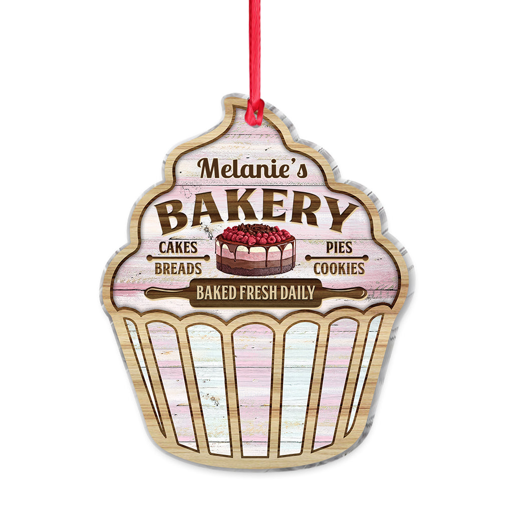 Just A Girl Who Loves Baking - Personalized Baking Ornament