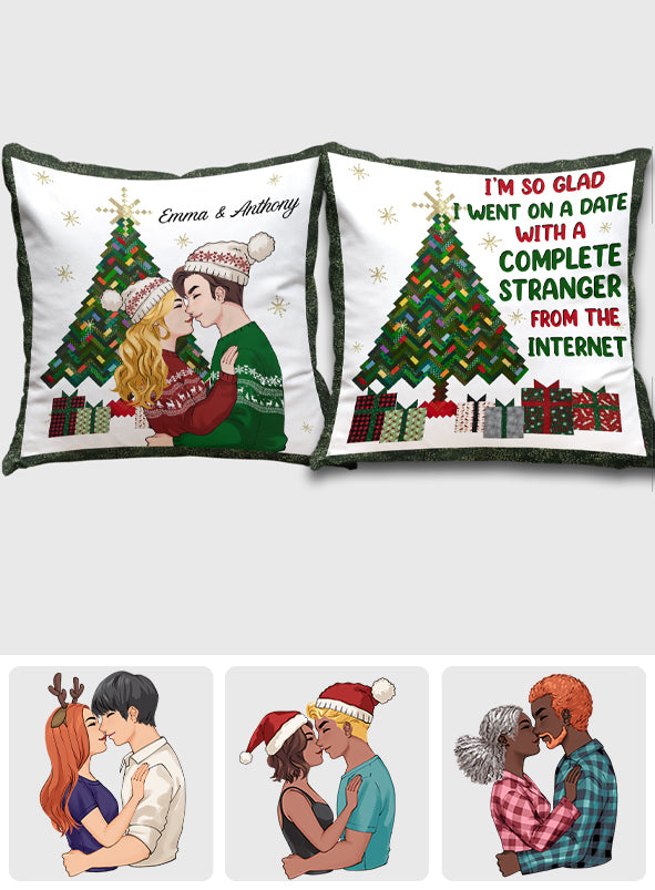 Stranger To Lover - gift for boyfriend, girlfriend - Personalized Throw Pillow