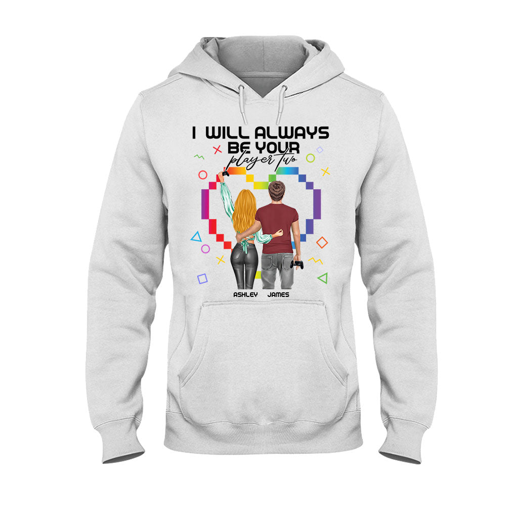 I Will Always Be Your Player Two - Personalized Video Game T-shirt And Hoodie
