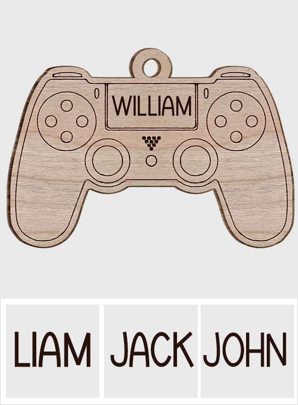 Game Controller - Personalized Video Game Ornament