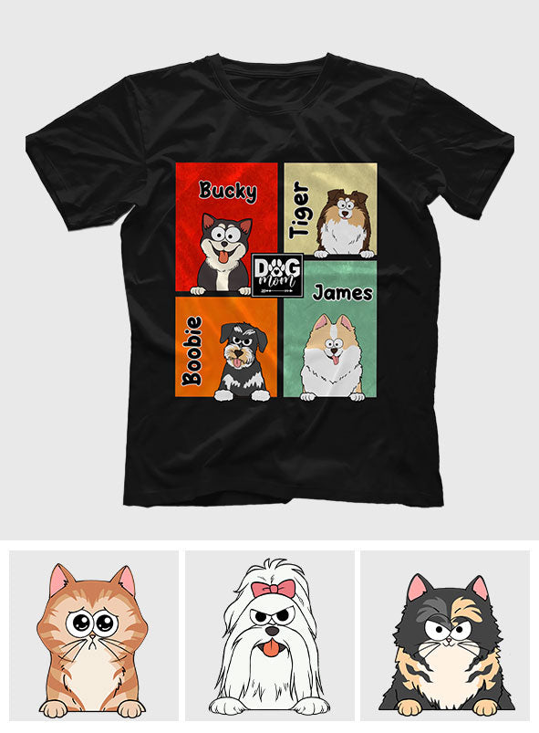 Hundemama/Katzenmama/Fellpapa.... - Geschenk für Hundeliebhaber - Personalisiertes T-Shirt und Hoodie