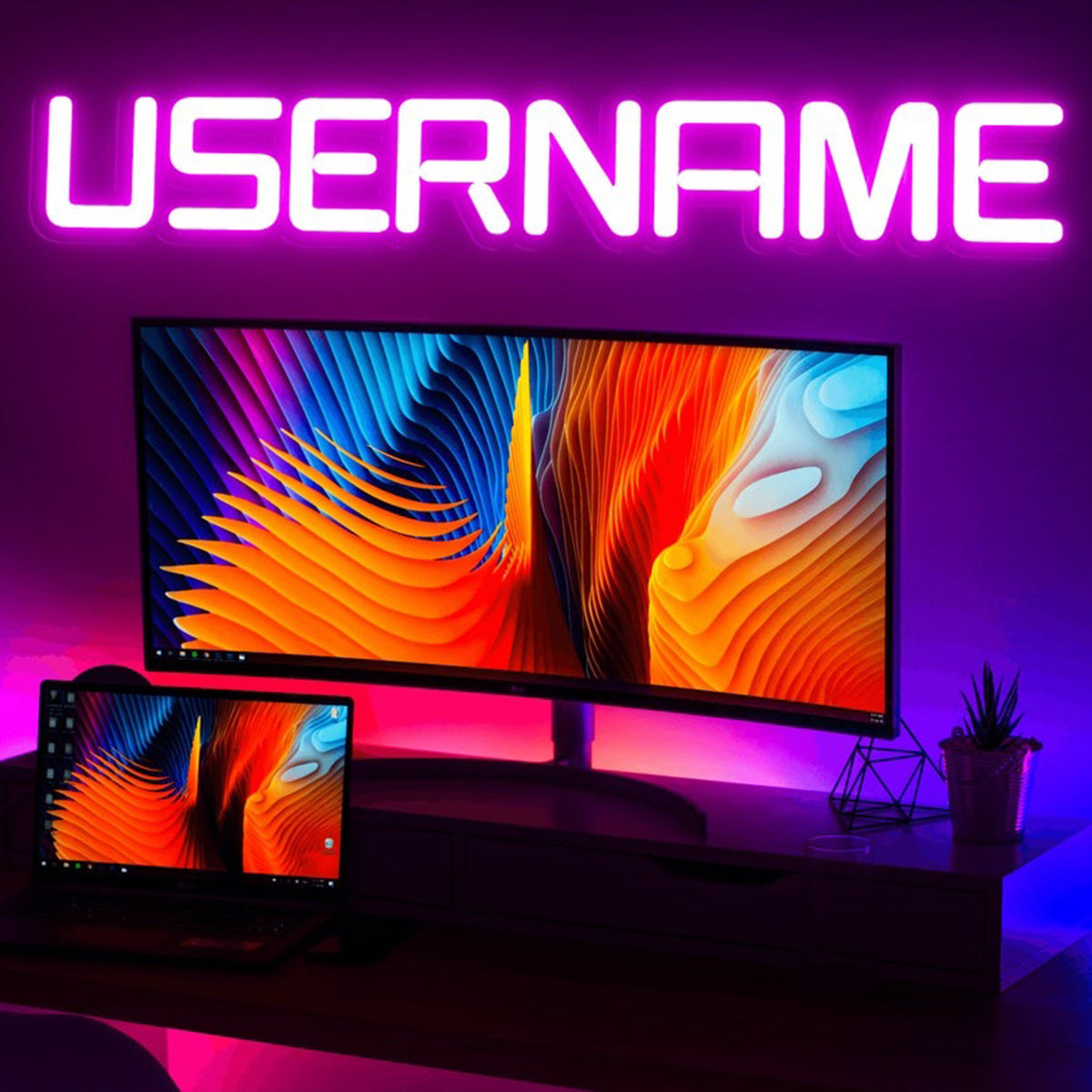 Gamer Room - Personalized Video Game Neon Sign