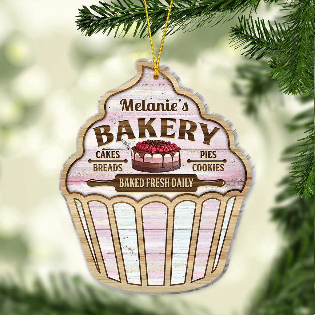 Just A Girl Who Loves Baking - Personalized Baking Ornament