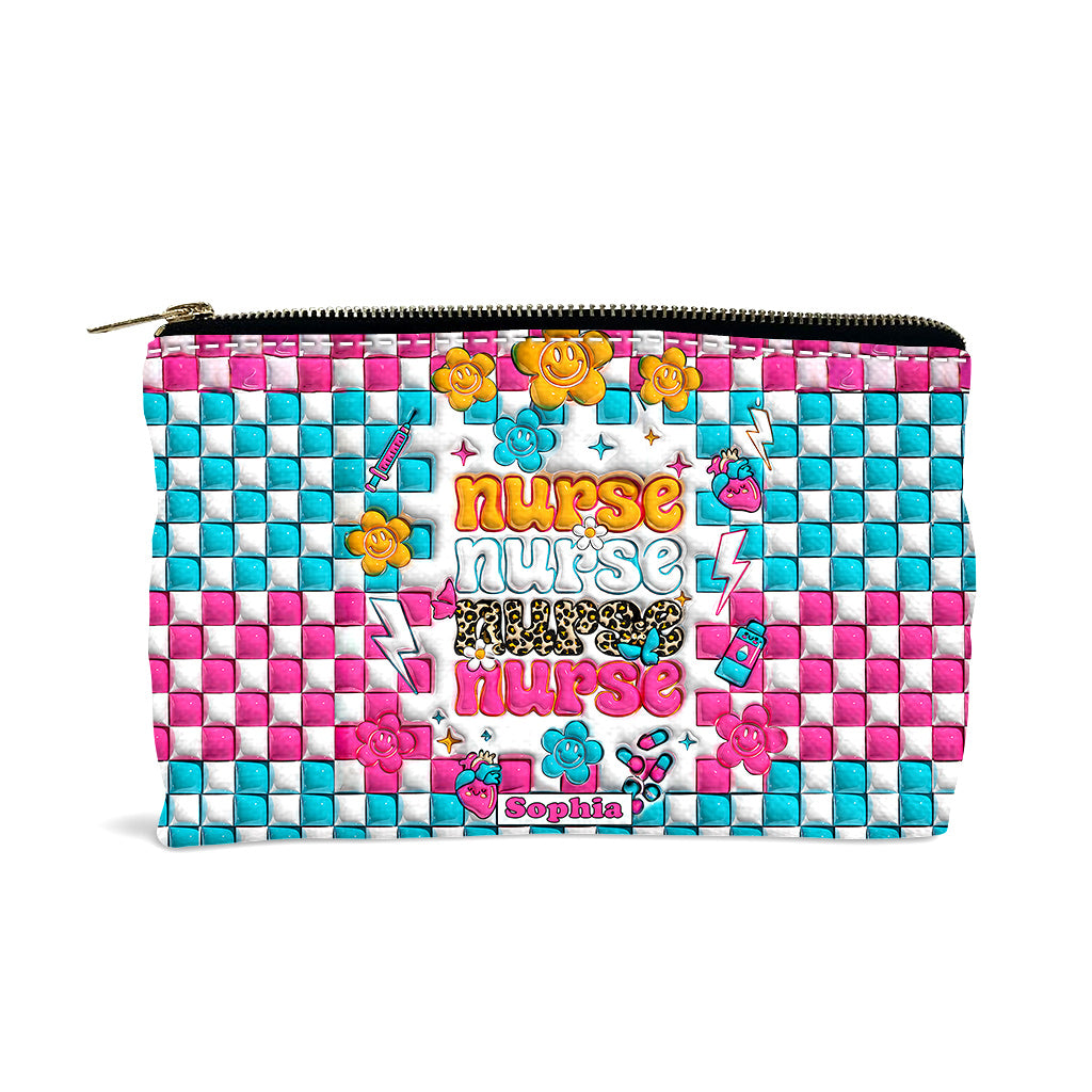 La vie d'infirmière - Cadeau pour une infirmière : maman, elle, épouse, petite amie, amie - Pochette personnalisée