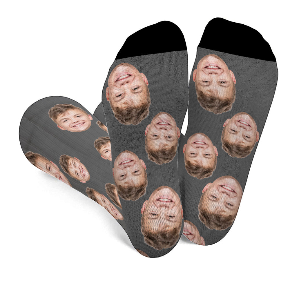 Custom Face - Personalized Son Socks