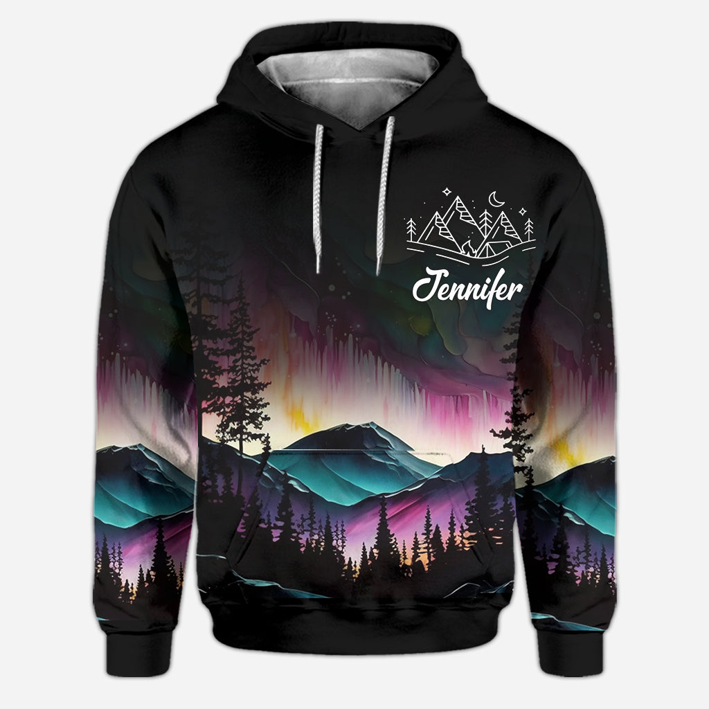 The Mountain Is Calling - Personalized Hiking Hoodie and Leggings