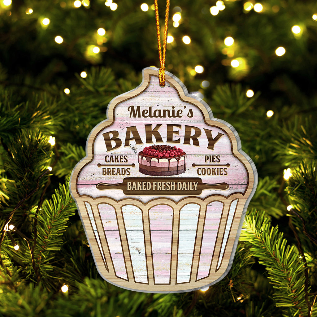 Just A Girl Who Loves Baking - Personalized Baking Ornament