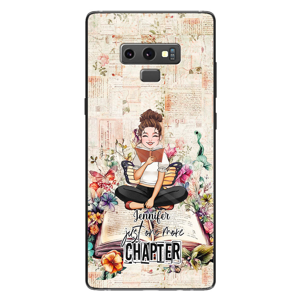 Just One More Chapter - Personalized Book Phone Case