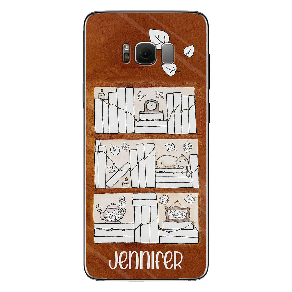 Four Seasons Reading Tracker - Personalized Book Phone Case