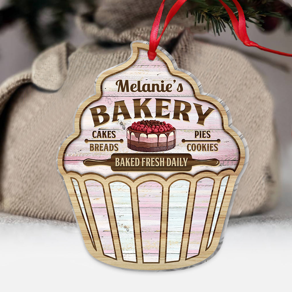 Just A Girl Who Loves Baking - Personalized Baking Ornament