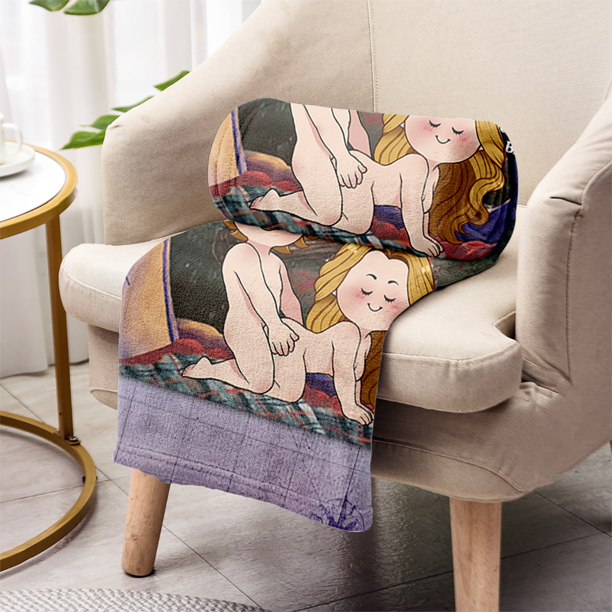 Together Is Our Favorite Place To Be - Personalized Camping Blanket