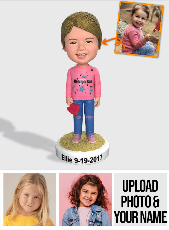 Custom Figure - Personalized Granddaughter Bobblehead