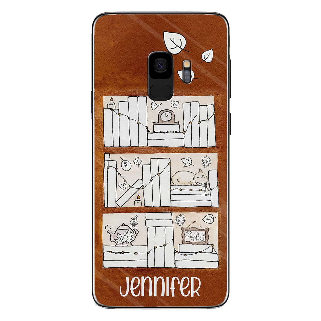 Four Seasons Reading Tracker - Personalized Book Phone Case