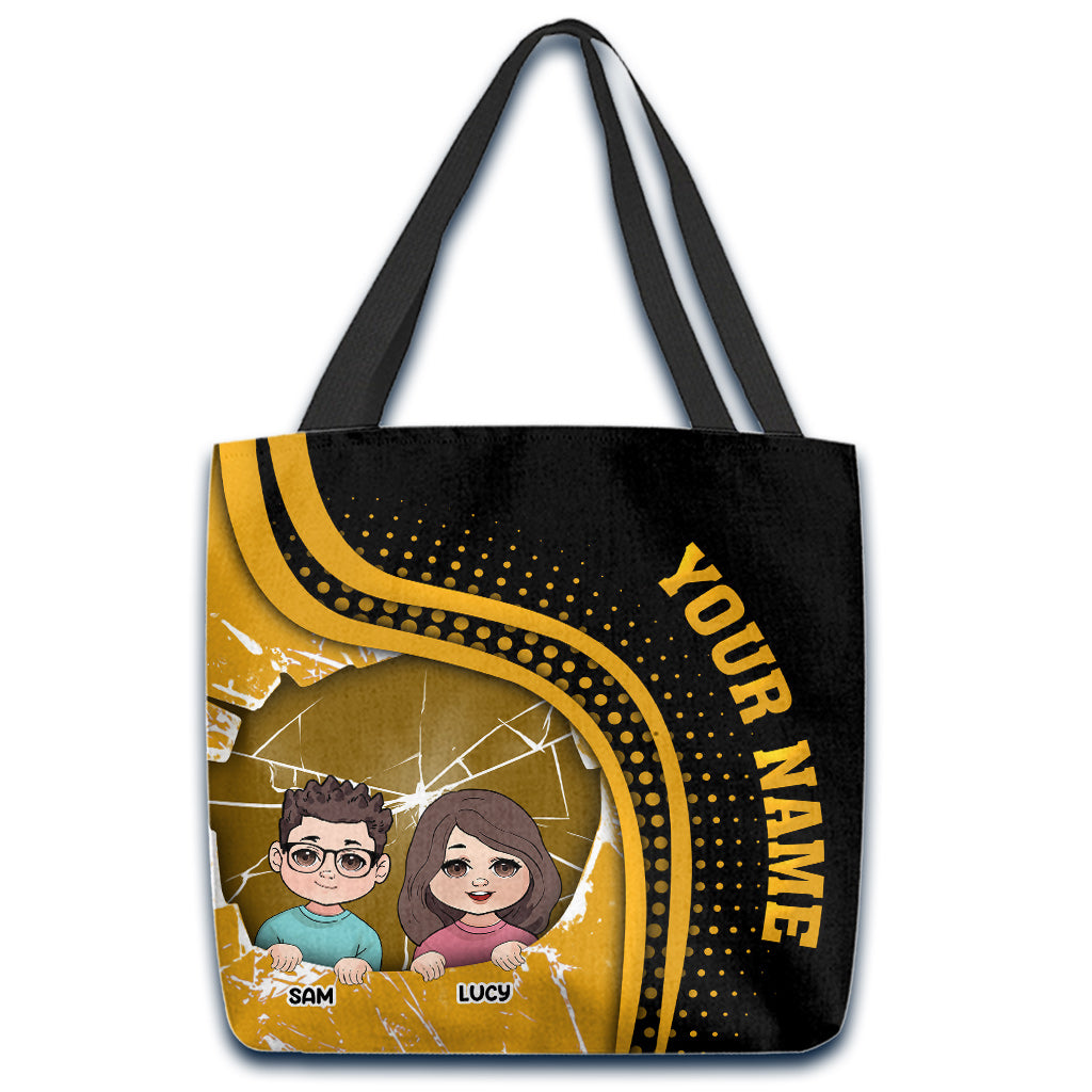 Best Dad Ever - Personalized Father Tote Bag