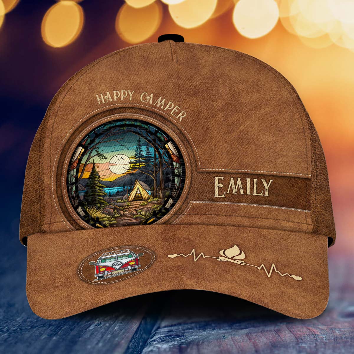 Happy Camper - Personalized Camping Classic Cap