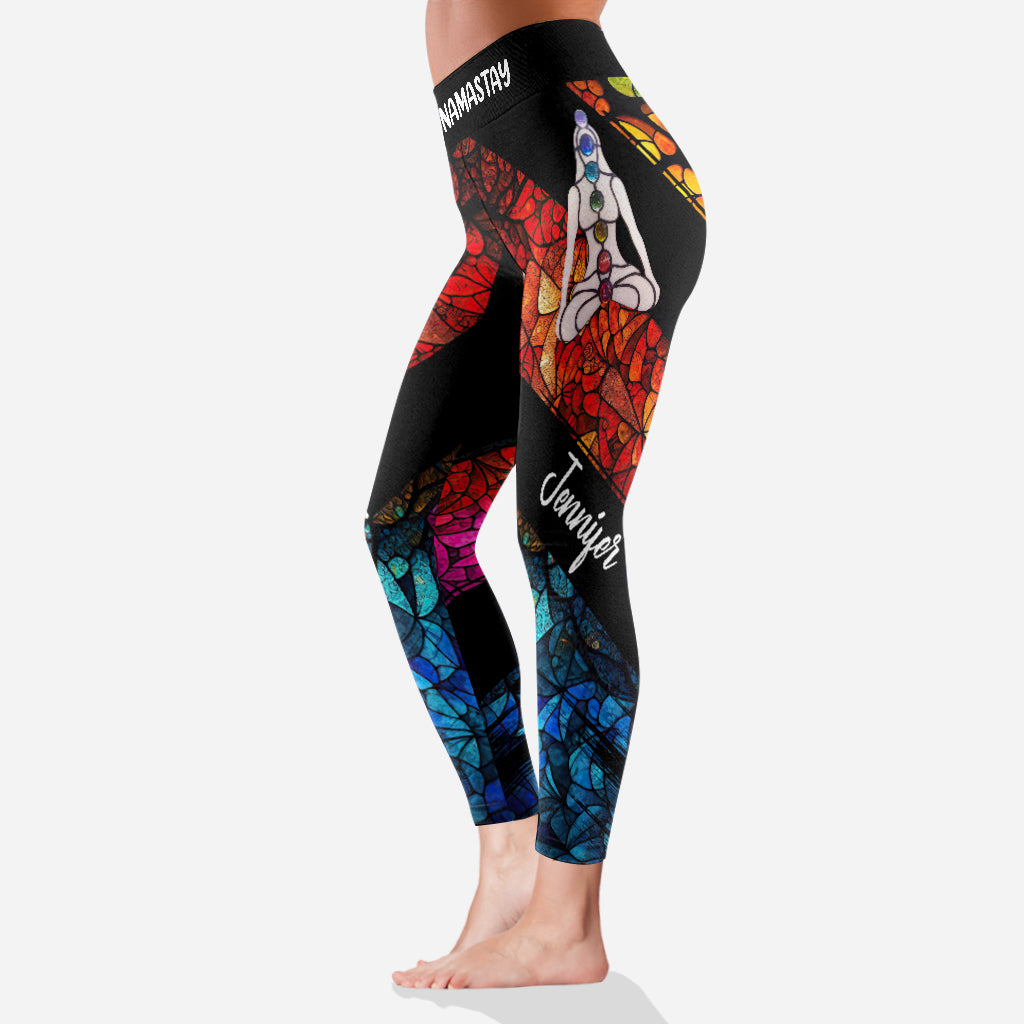 Namastay Away From Me - Personalized Yoga Leggings