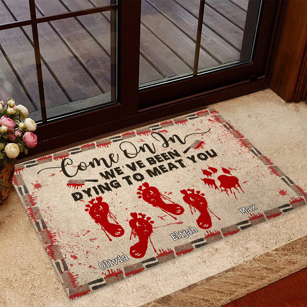 Come On In - Personalized Family Doormat