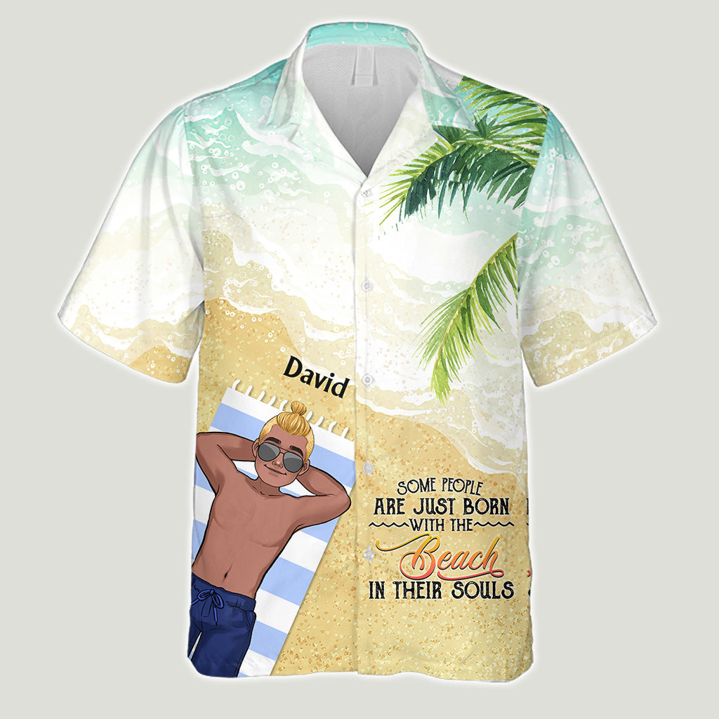The Beach Is Calling And I Must Go - Sea Lover gift for friend, sister, girlfriend, wife, mom, brother, dad, husband, boyfriend - Personalized Hawaiian Shirt