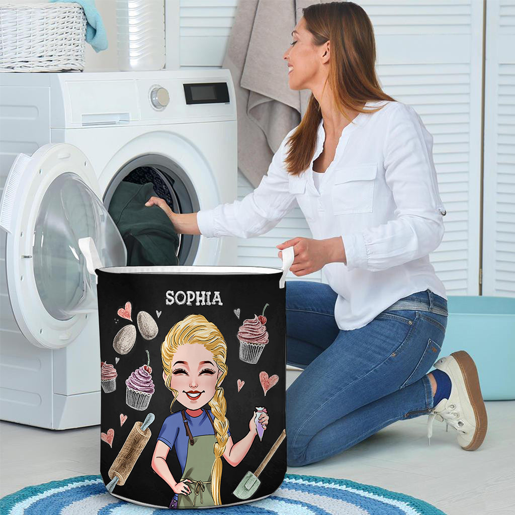 Life Is What You Bake It - Personalized Baking Storage Basket