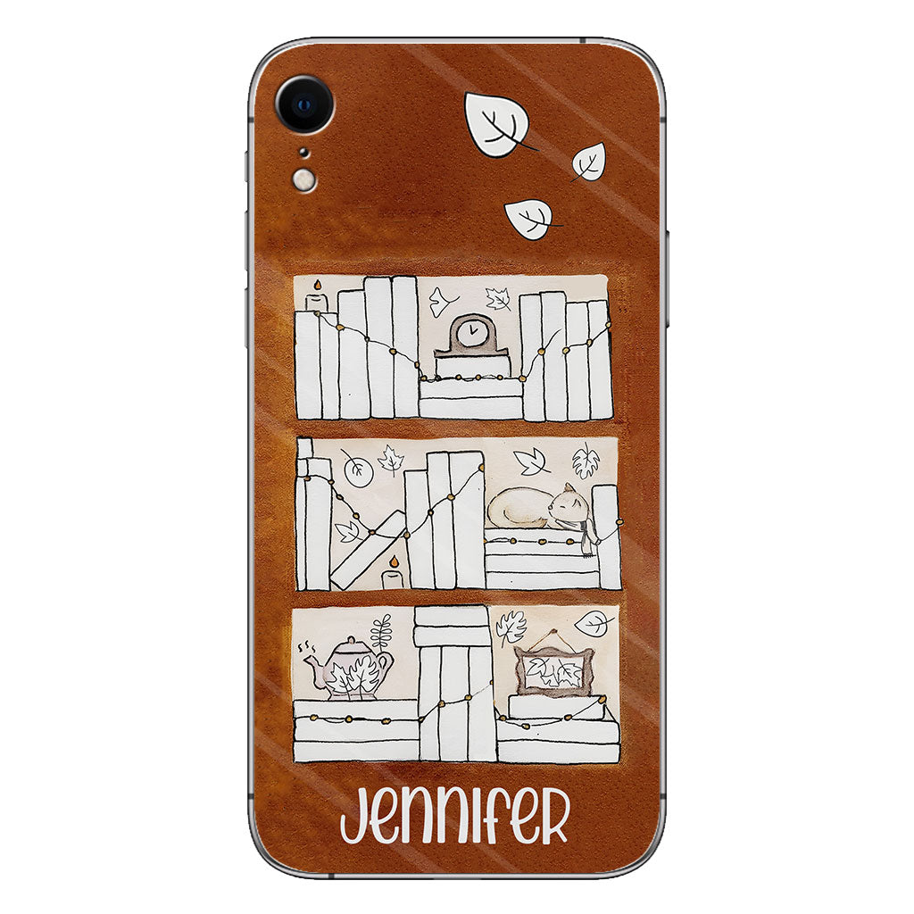 Four Seasons Reading Tracker - Personalized Book Phone Case