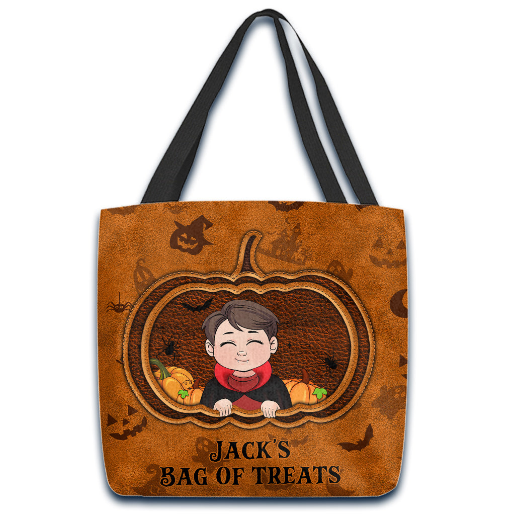 Bag Of Treats - Personalized Family Tote Bag