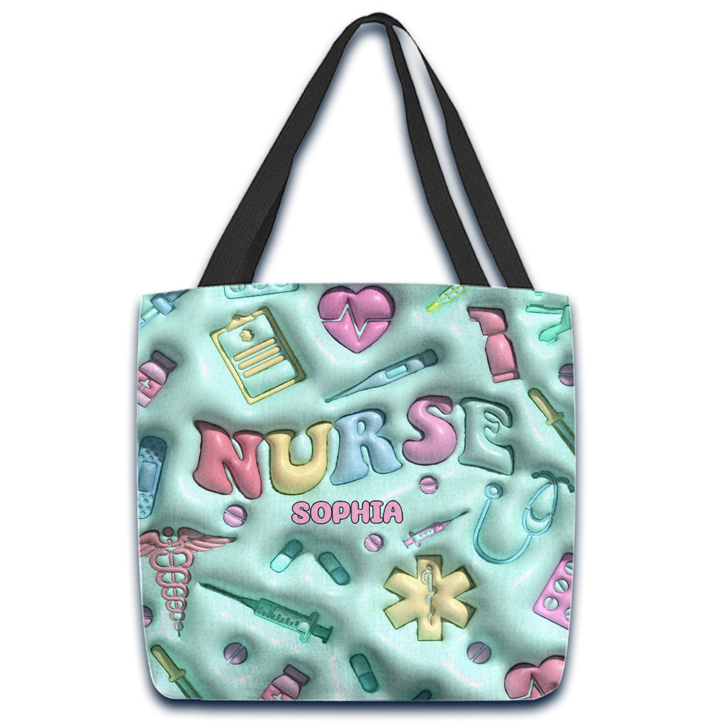 Nurse Life - Personalized Nurse Tote Bag
