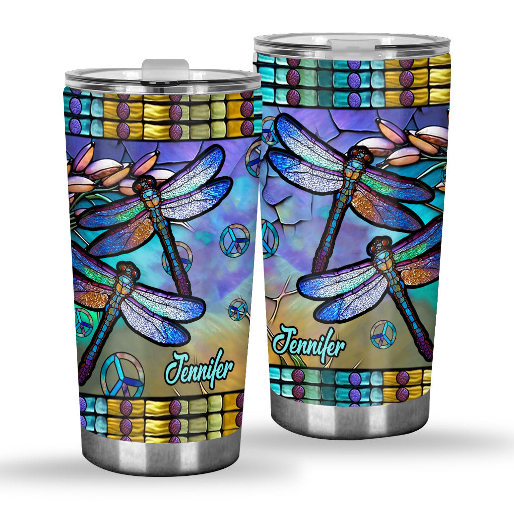 Hippie Soul - Personalized Hippie Tumbler