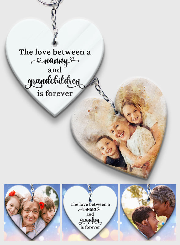 Forever Love - Personalized Grandma Keychain