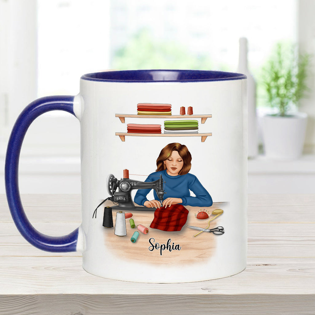 My Sewing Space - Personalized Sewing Accent Mug