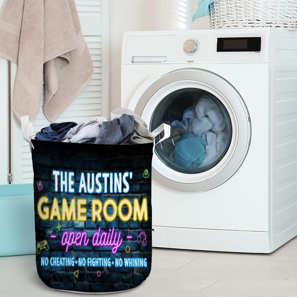 Game Room - Personalized Video Game Storage Basket