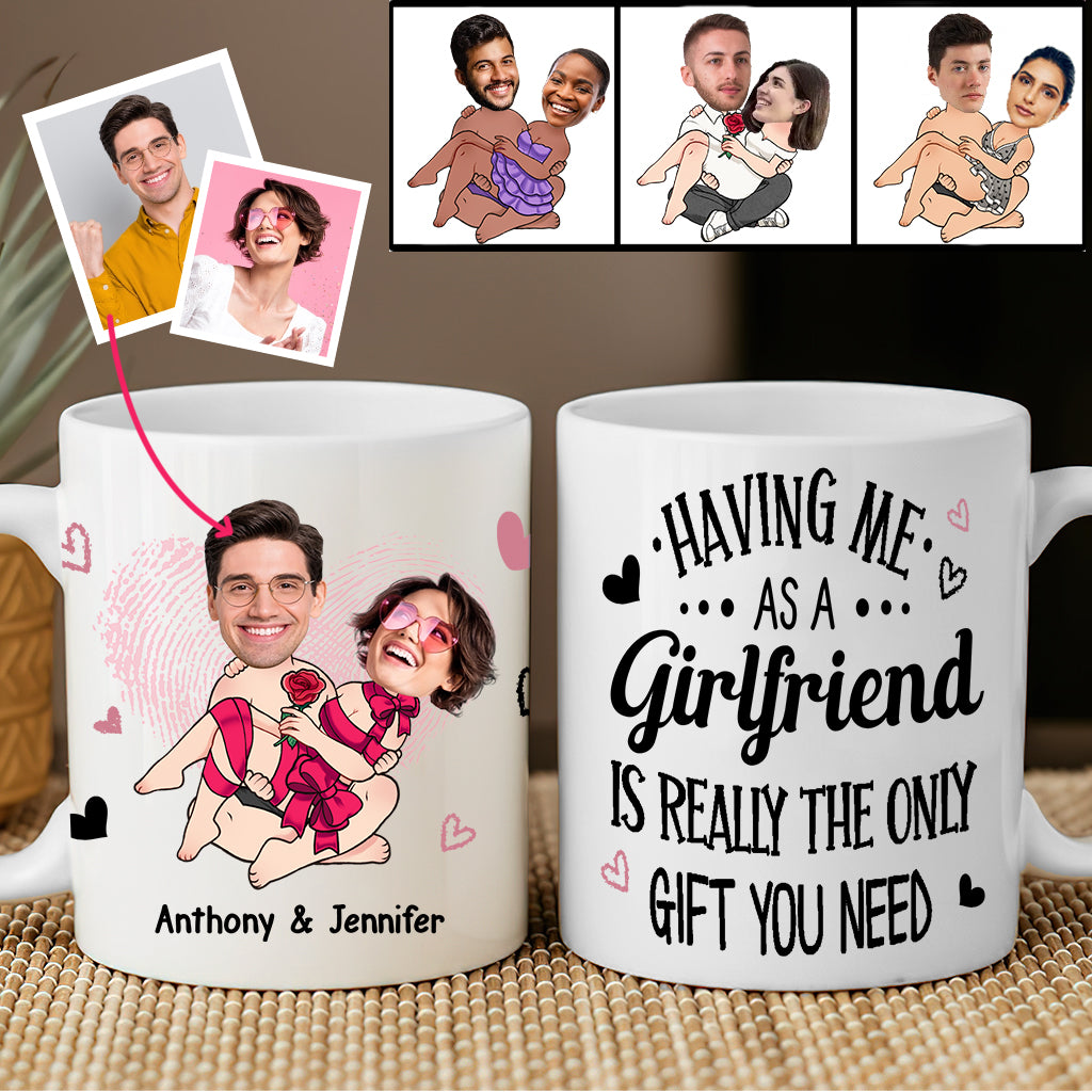 The Only Gift You Need - Personalized Couple Mug