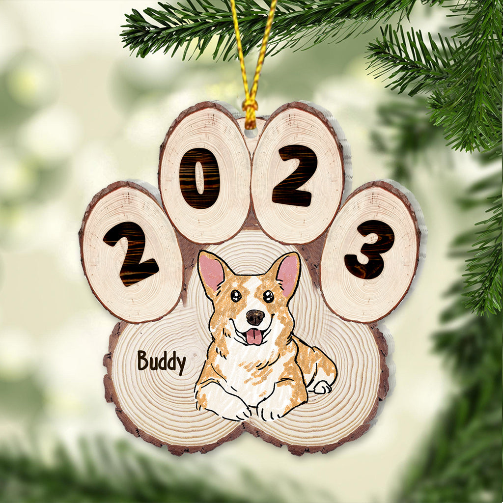 Lovely Pet Dogs Cats Paw - Gift for dog lovers, cat lover - Personalized Ornament