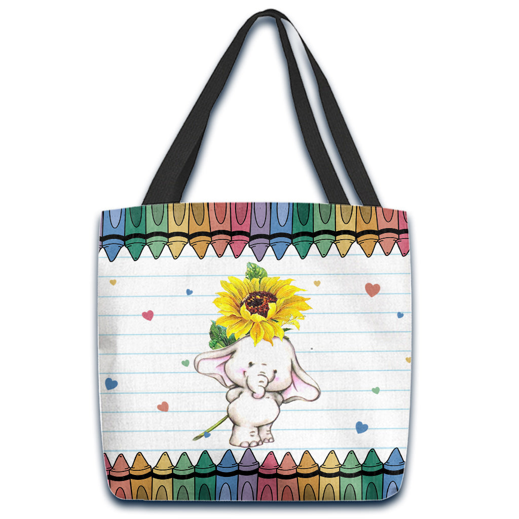 Teach Love Inspire - Personalized Teacher Tote Bag