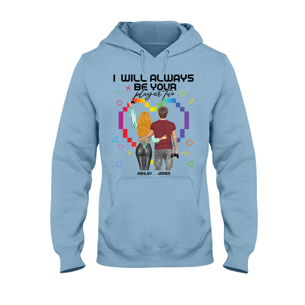 I Will Always Be Your Player Two - Personalized Video Game T-shirt And Hoodie