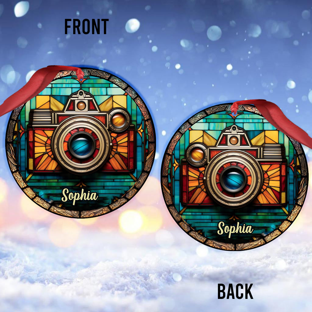 Just A Girl Who Loves Photography - Personalized Photography Ornament