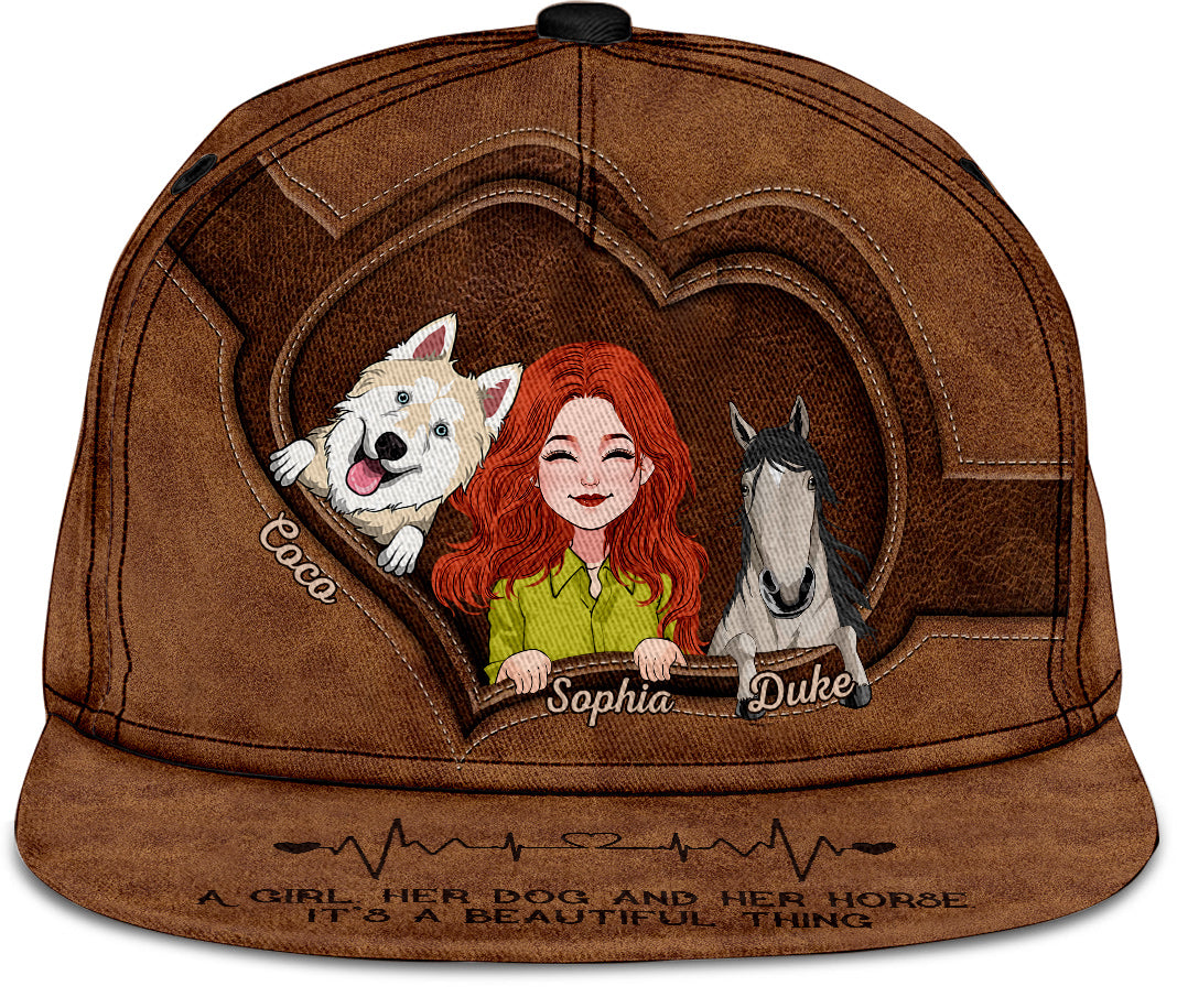 What A Beautiful Thing - Personalized Horse Snapback