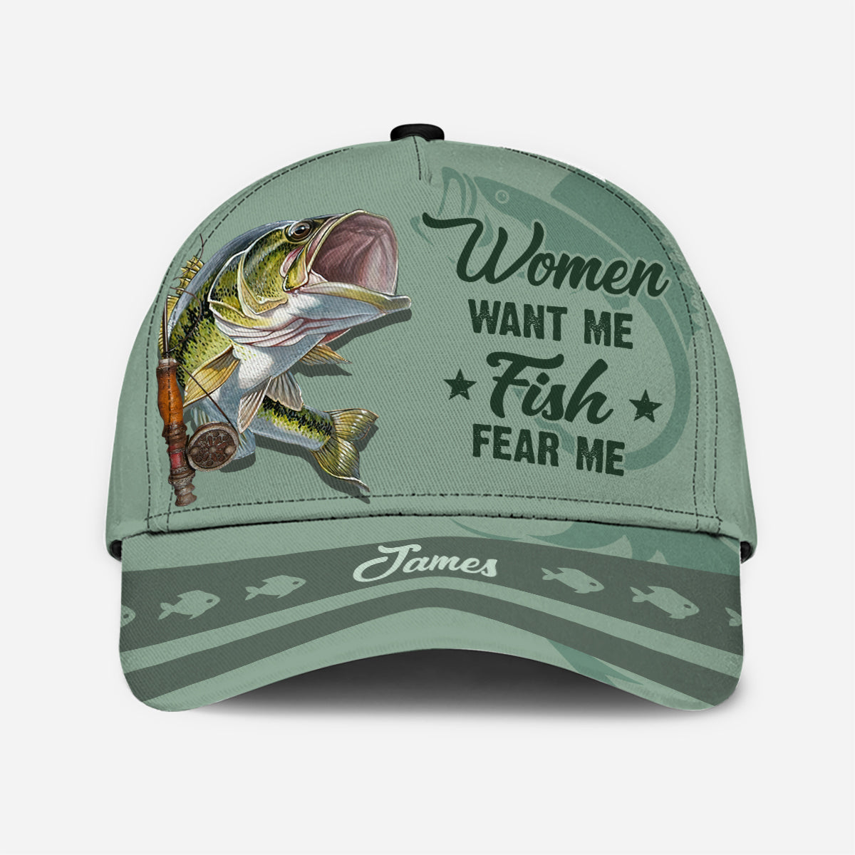 Women Want Me - Personalized Fishing Classic Cap