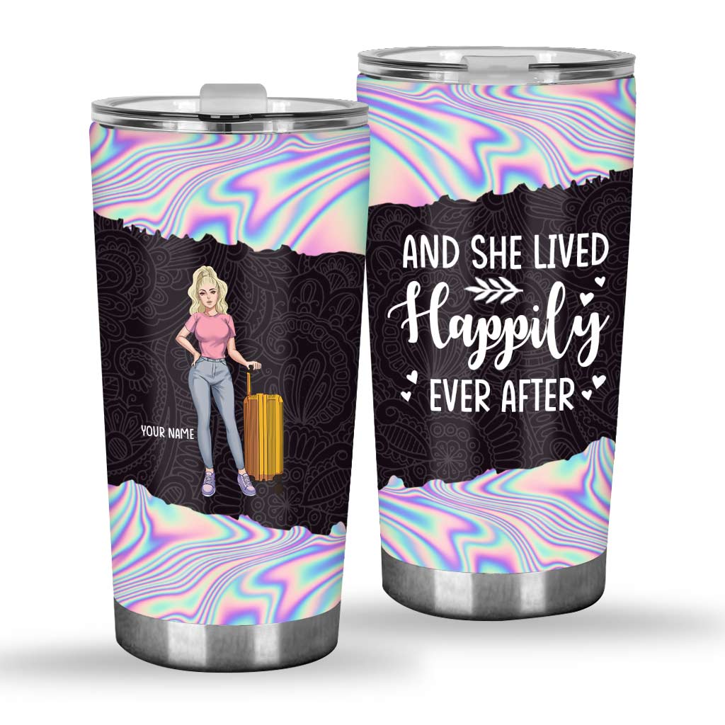 Travelling - Personalized Tumbler