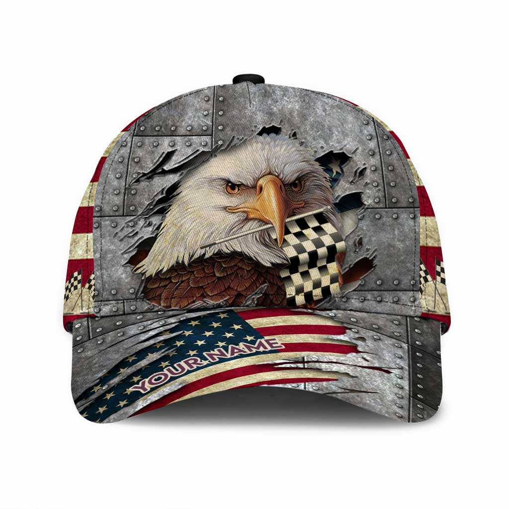 Love Racing Personalized Cap With Printed Vent Holes