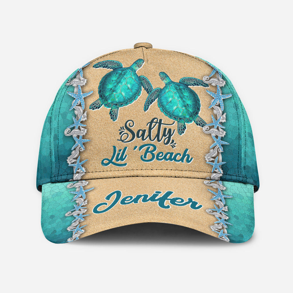 Salty Lil' Beach - Casquette classique personnalisée Tortue