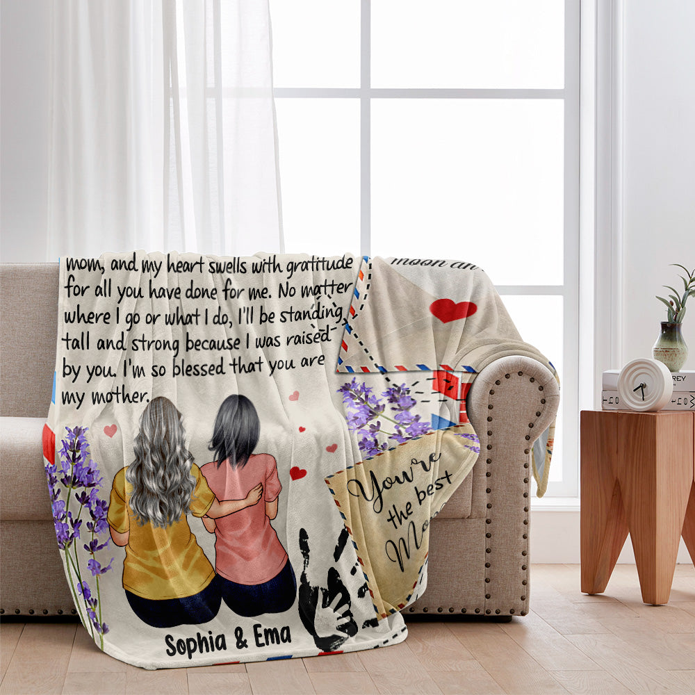 I Love You - Personalized Mother's day Mother Blanket