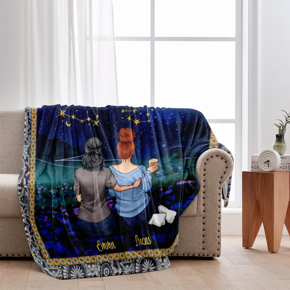 It's Not What We Have In Life - Personalized Bestie Blanket